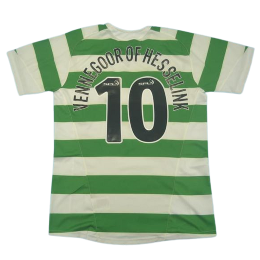 Camisa Celtic Home 05/06 - Versão Retrô "Hesselink" Nº 10