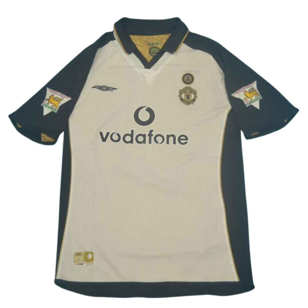 Camisa Manchester United Reservible Mode 00/01 - Versão Retrô "Beckham" Nº 7