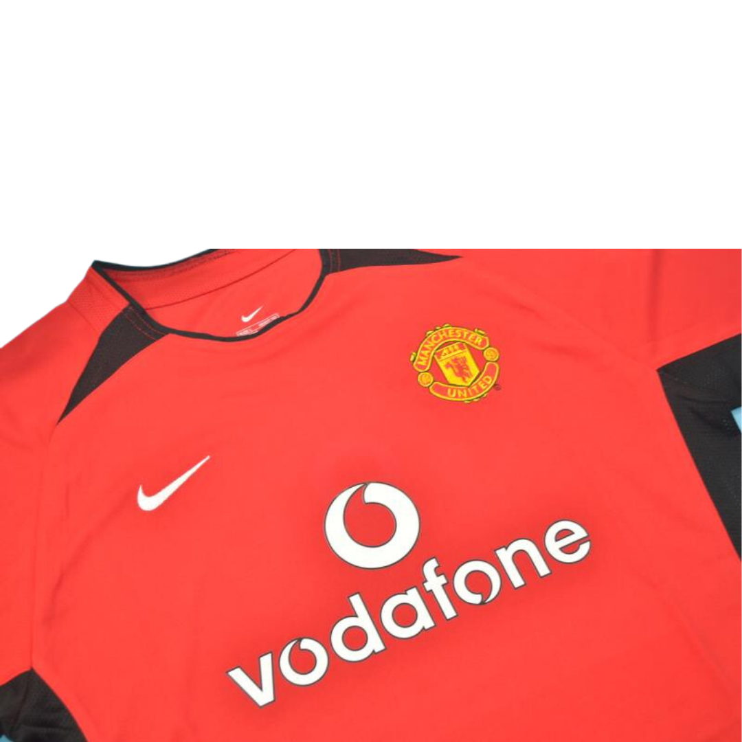 Camisa Manchester United Home 02/04 - Versão Retrô "Cristiano Ronaldo" Nº 7