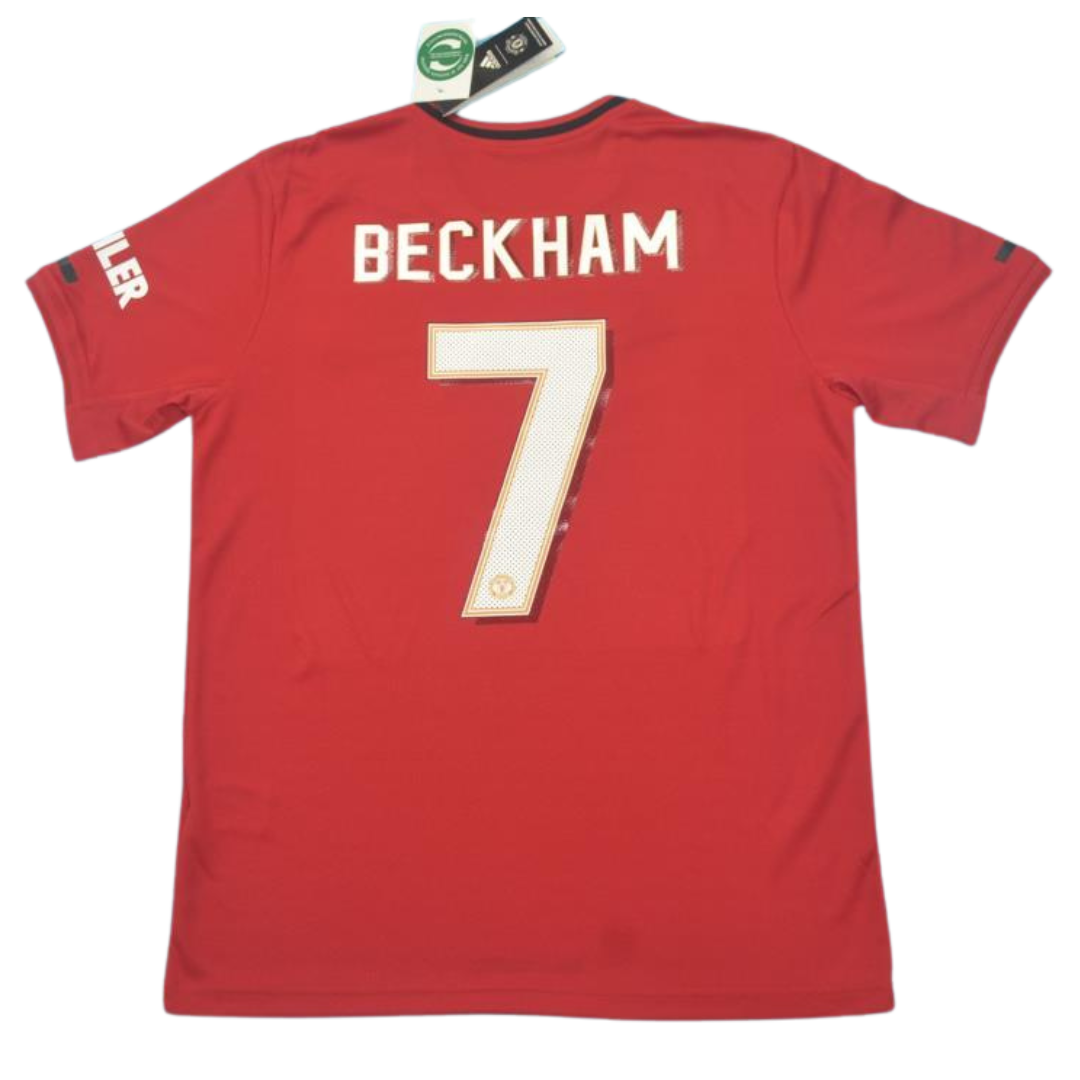 Camisa Manchester United Home 19/20 - Versão Retrô "Beckham" Nº 7