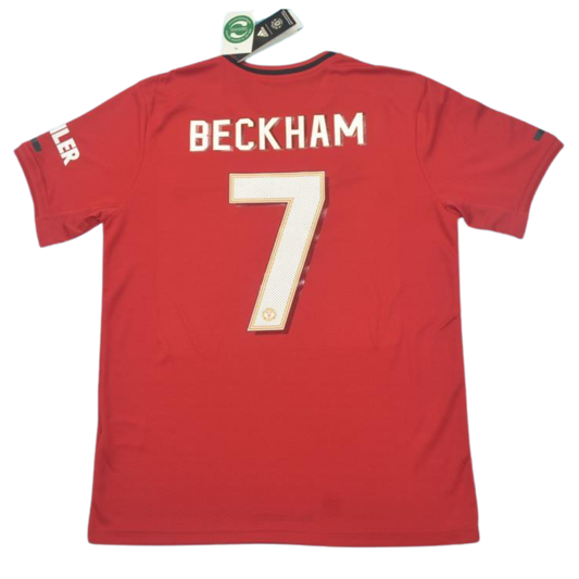 Camisa Manchester United Home 19/20 - Versão Retrô "Beckham" Nº 7