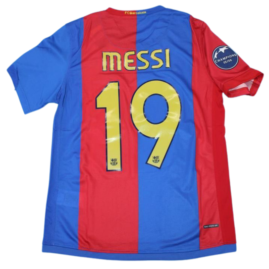 Camisa Barcelona Home 06/07 - Versão Retrô "Messi" Nº 19