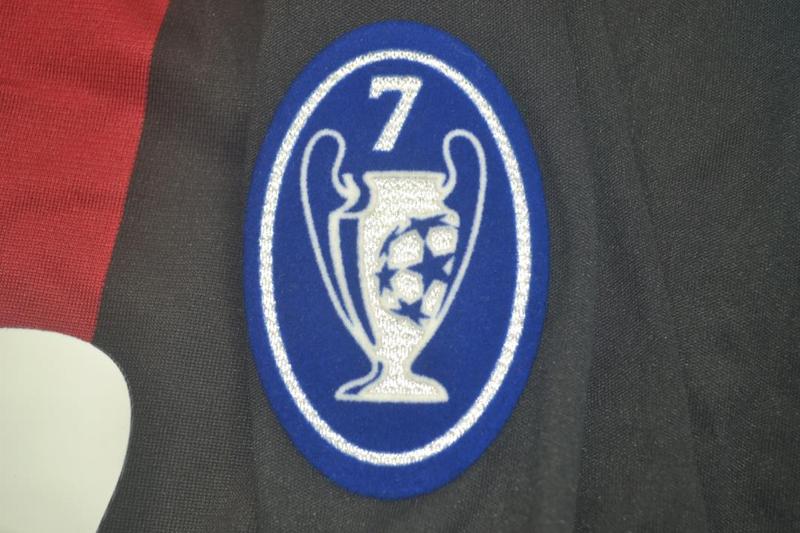 Camisa Milan Manga Longa 09/10 - Versão Retrô "Maldini" Nº 3