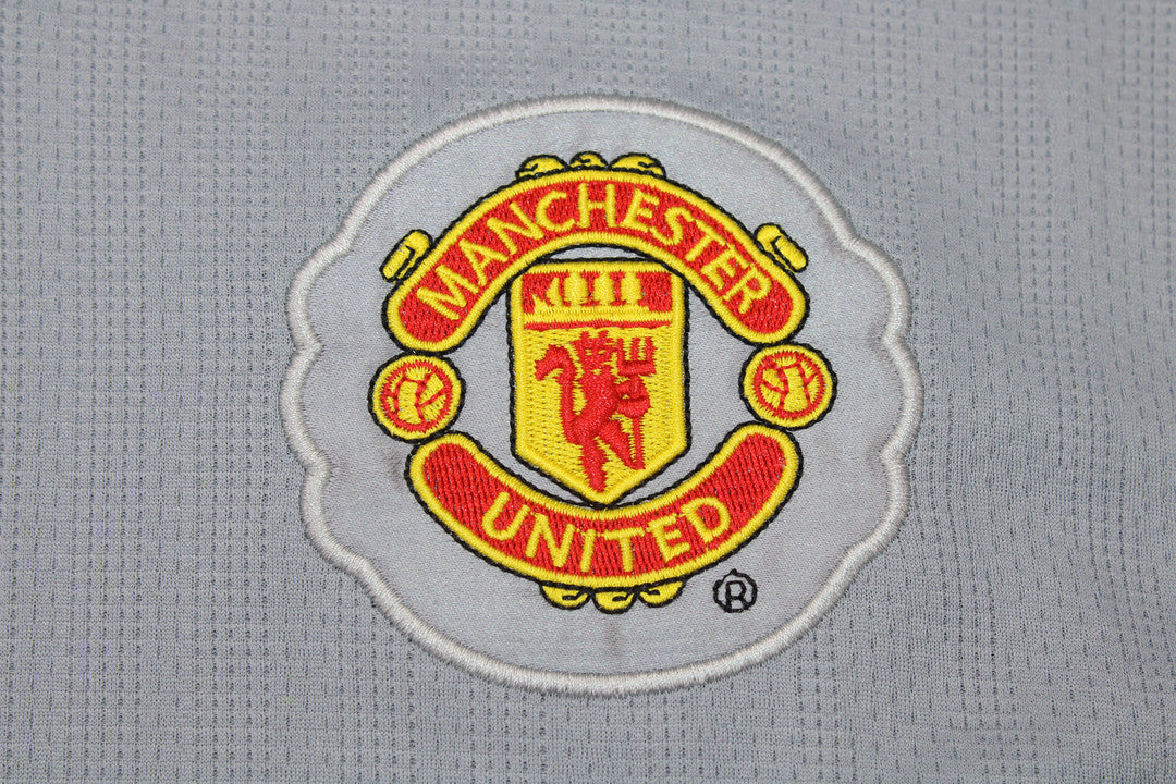 Camisa Manchester United Manga Longa Away 07/08 - Versão Retrô