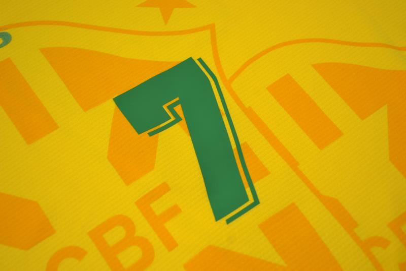 Camisa Retrô Brasil Home Copa do Mundo Versão 1994 "Bebeto" N°.7