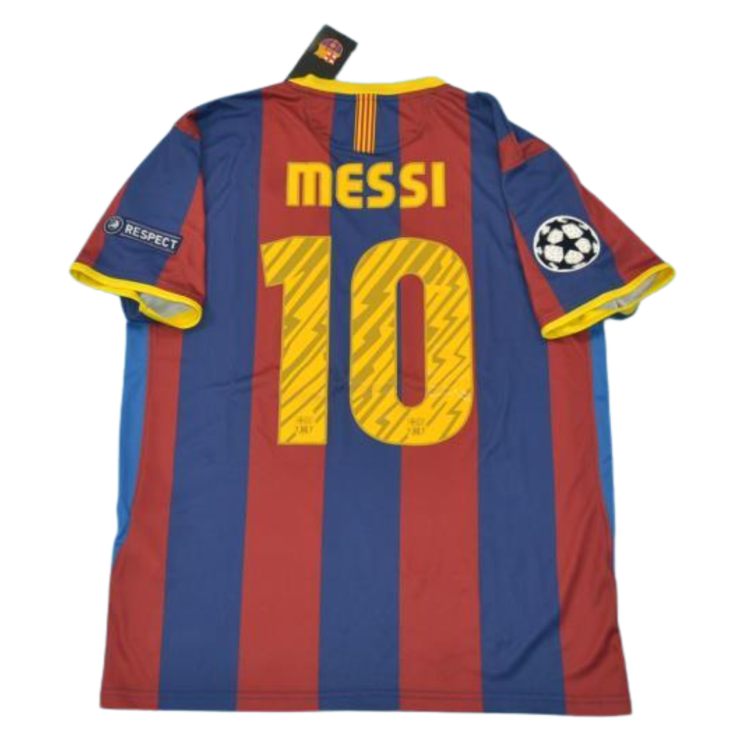 Camisa Barcelona UCL Final 2011 - Versão Retrô "Messi" Nº 10