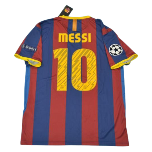 Camisa Barcelona UCL Final 2011 - Versão Retrô "Messi" Nº 10