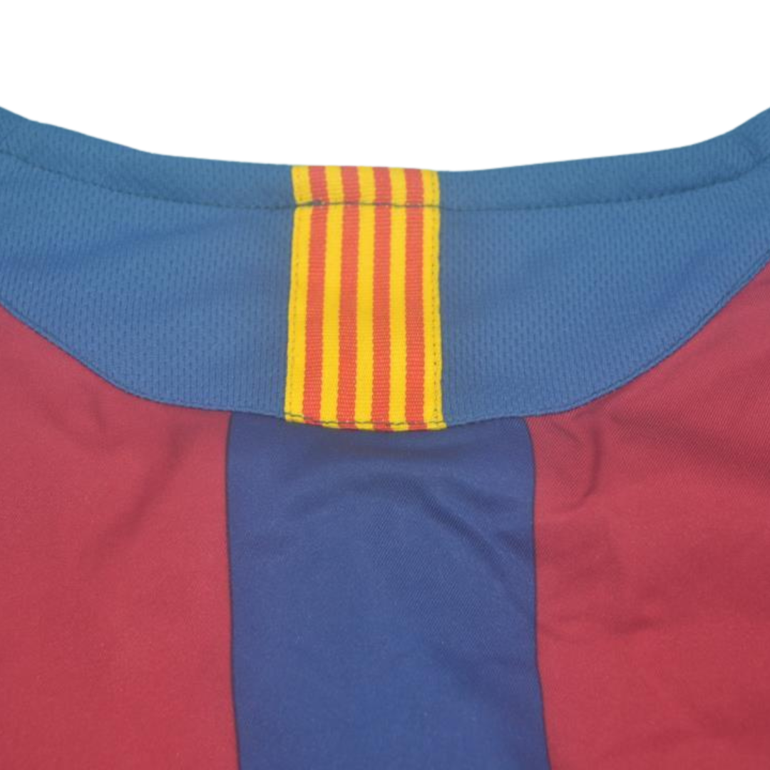 Camisa Barcelona Manga Longa 05/06 - Versão Retrô "Eto'o" Nº 9