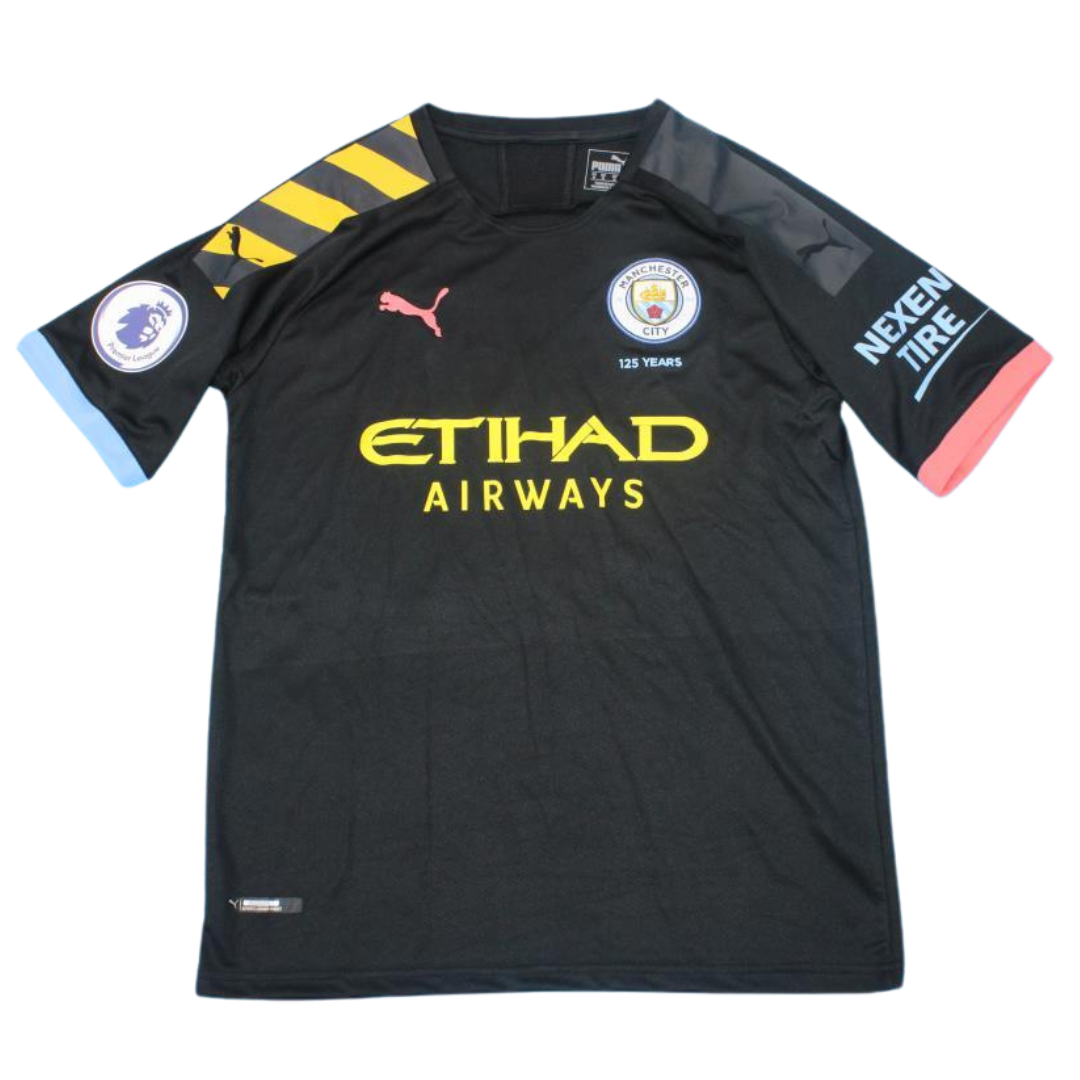 Camisa Manchester City 19/20 - Versão Retrô "Aguero" Nº 10