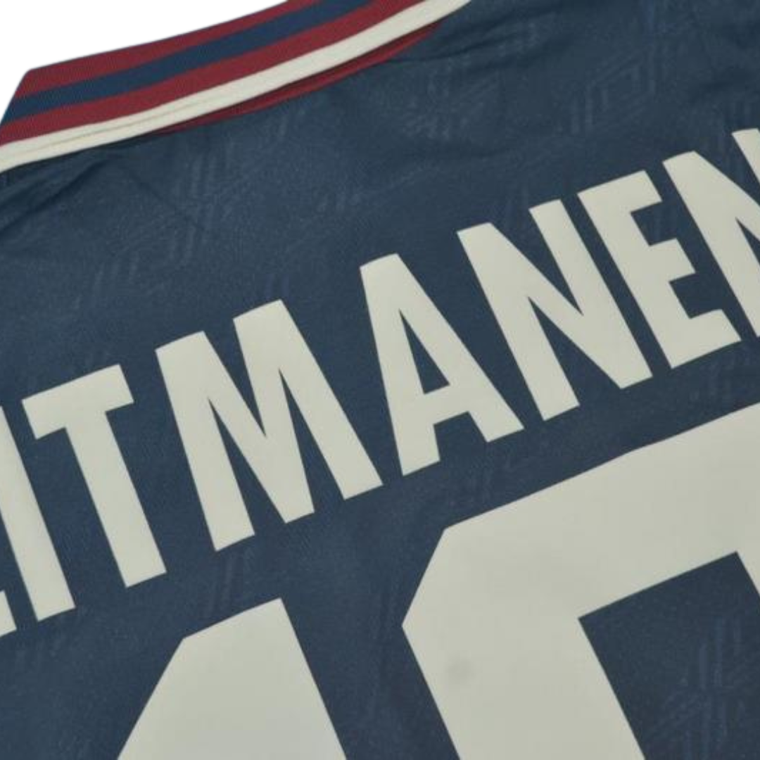 Camisa Ajax Away 94/95 - Versão Retrô "Litmanen" Nº 10