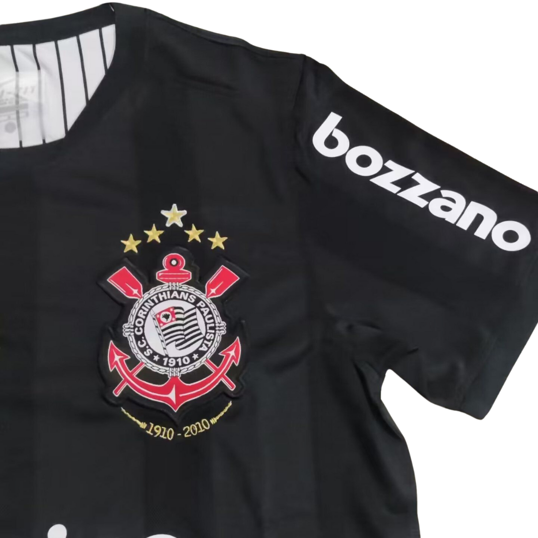 Camisa Corinthians Away 10/11 - Versão Retrô "R.Carlos" Nº 6