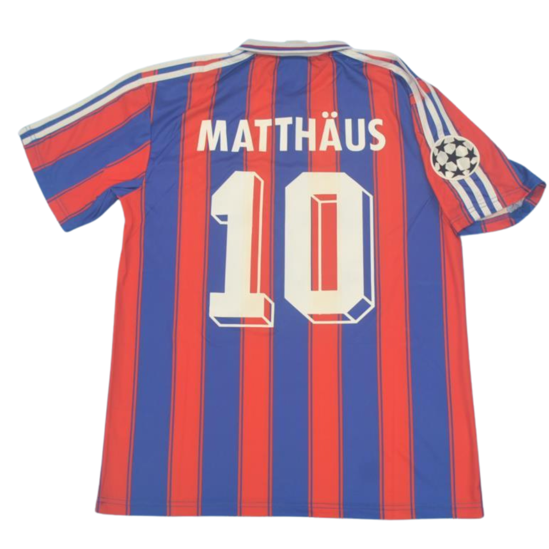 Camisa Bayern de Munique Home 95/97 - Versão Retrô "Matthäus" N° 10