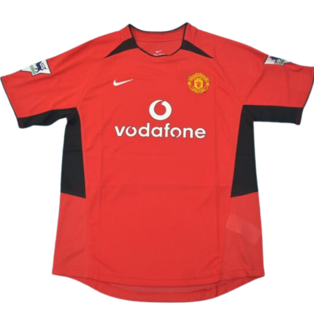 Camisa Manchester United Home 02/04 - Versão Retrô "V. Nistelrooy" Nº 10