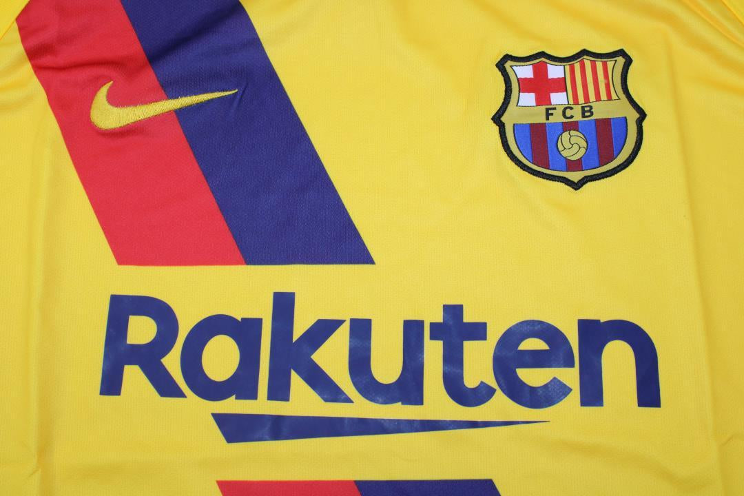 Camisa Barcelona Away 19/20 - Versão Retrô "Aubameyang" Nº 25