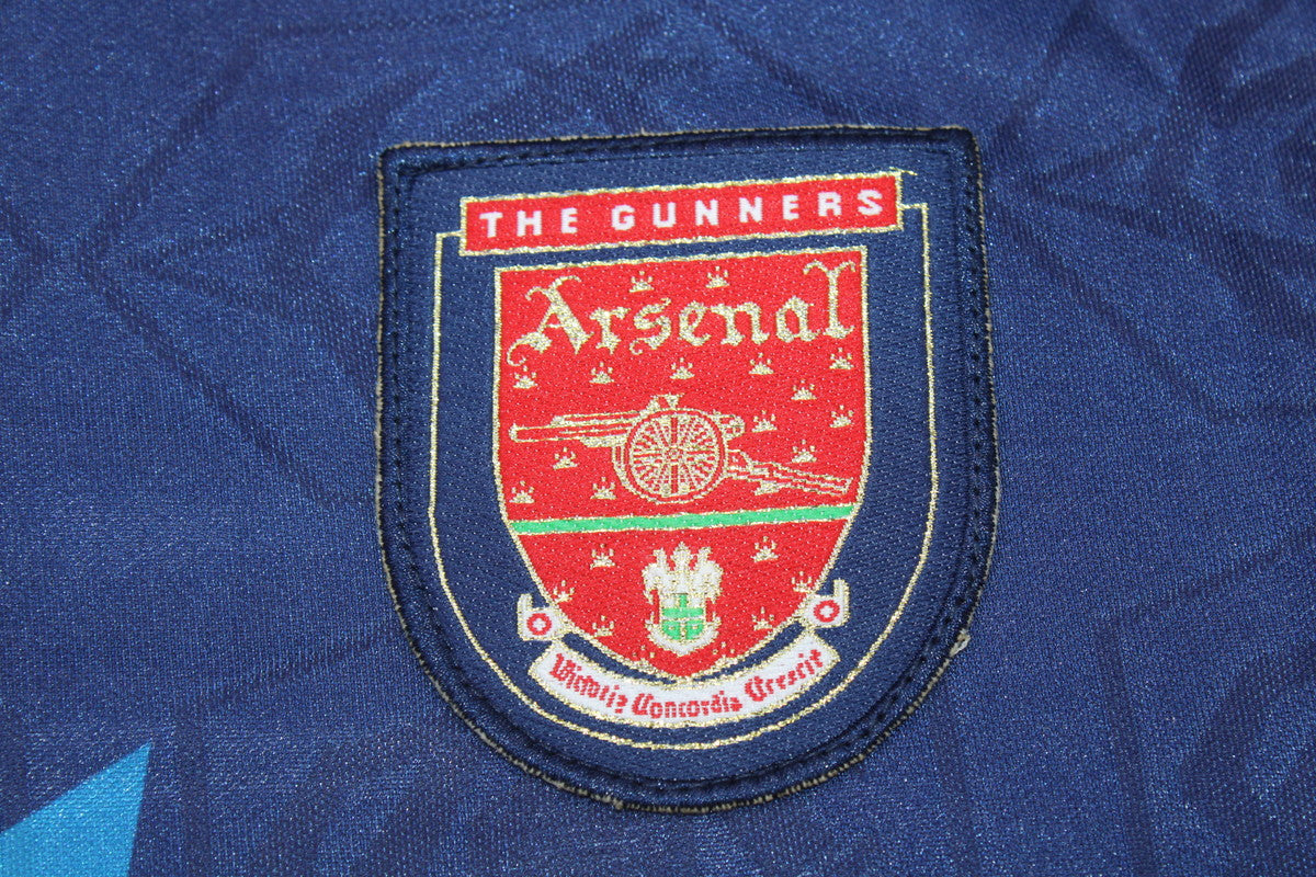 Camisa Arsenal Manga Longa Away 95/96 - Versão Retrô