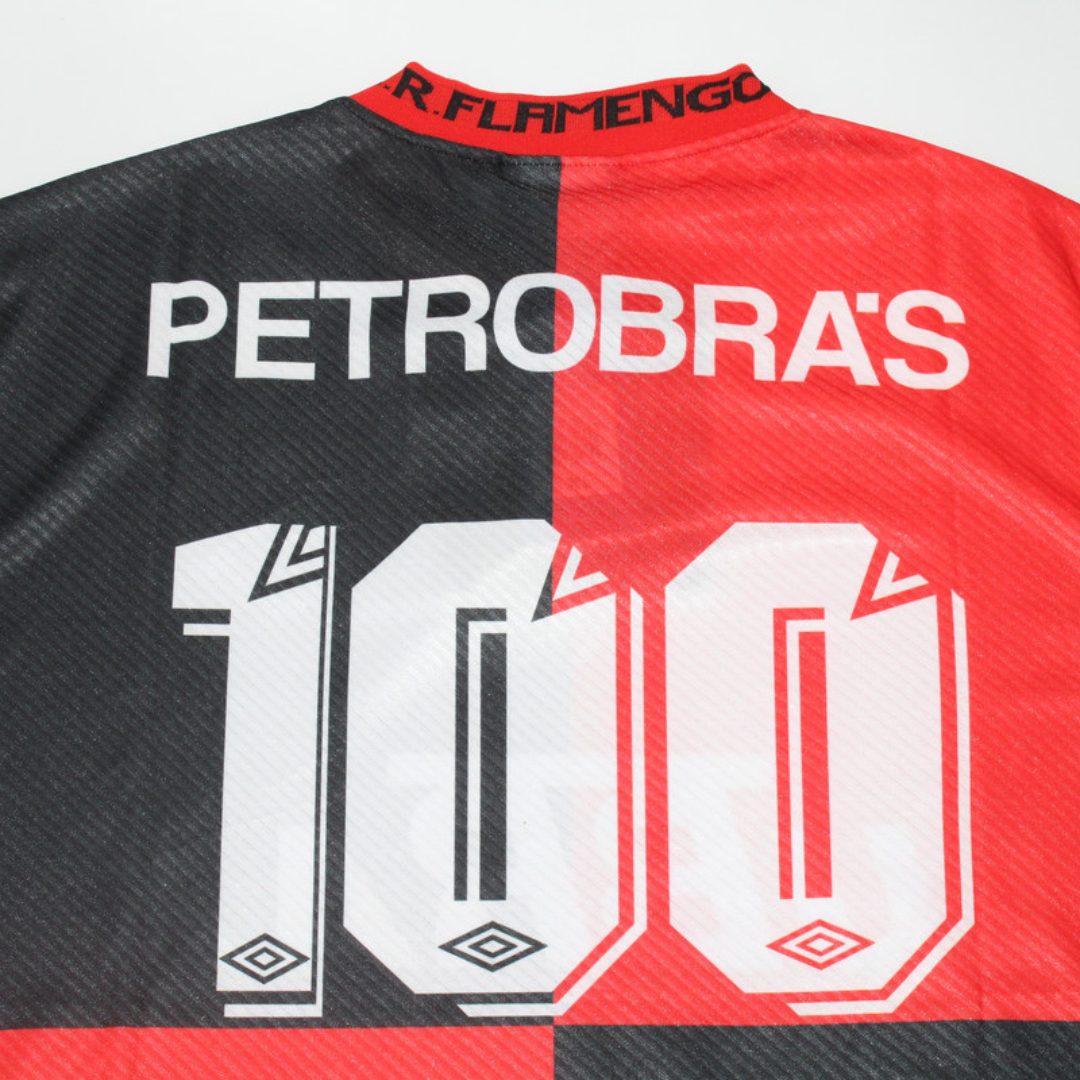 Camisa Flamengo Home 1994 - Versão Retrô Nº 100