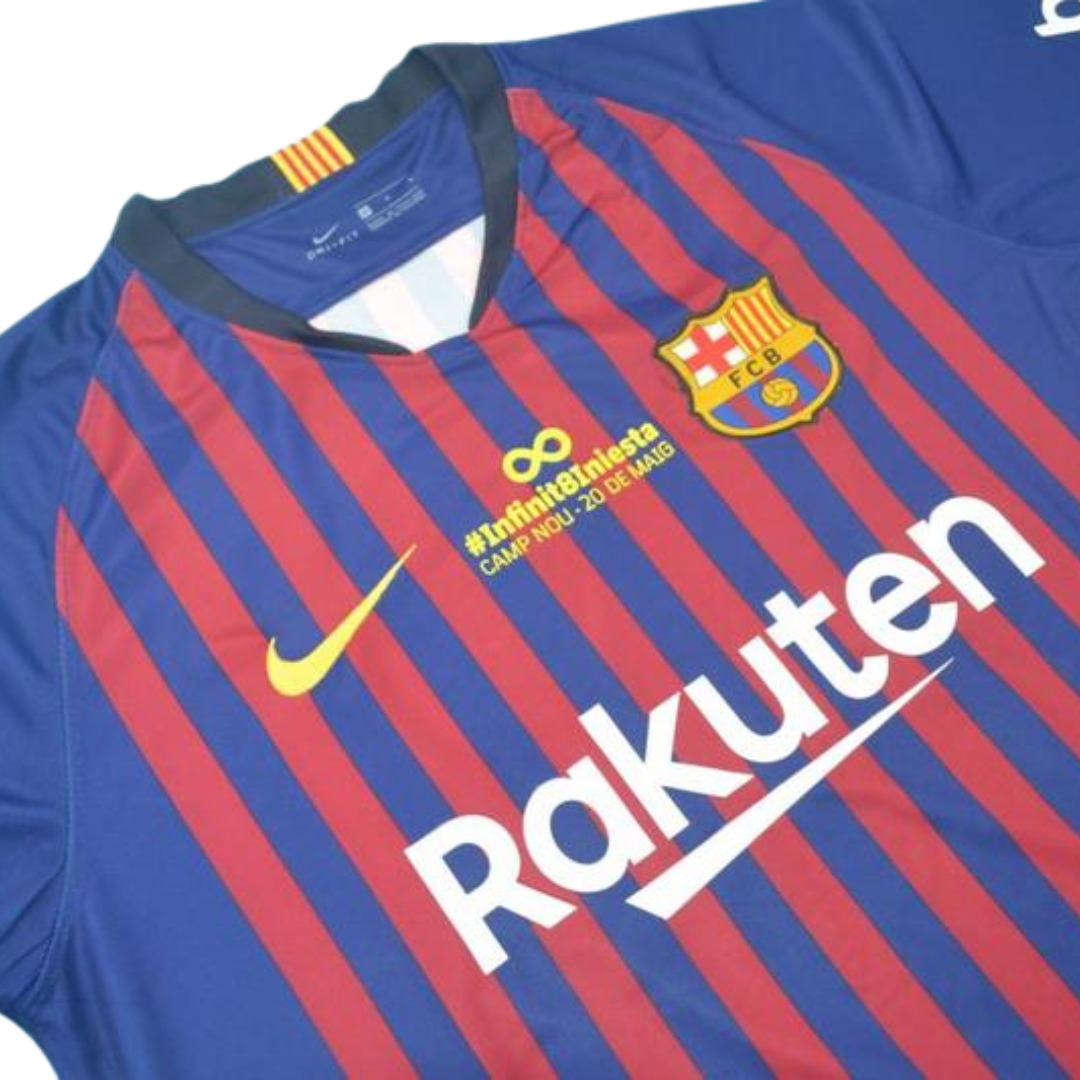 Camisa Barcelona Home 18/19 - Versão Retrô