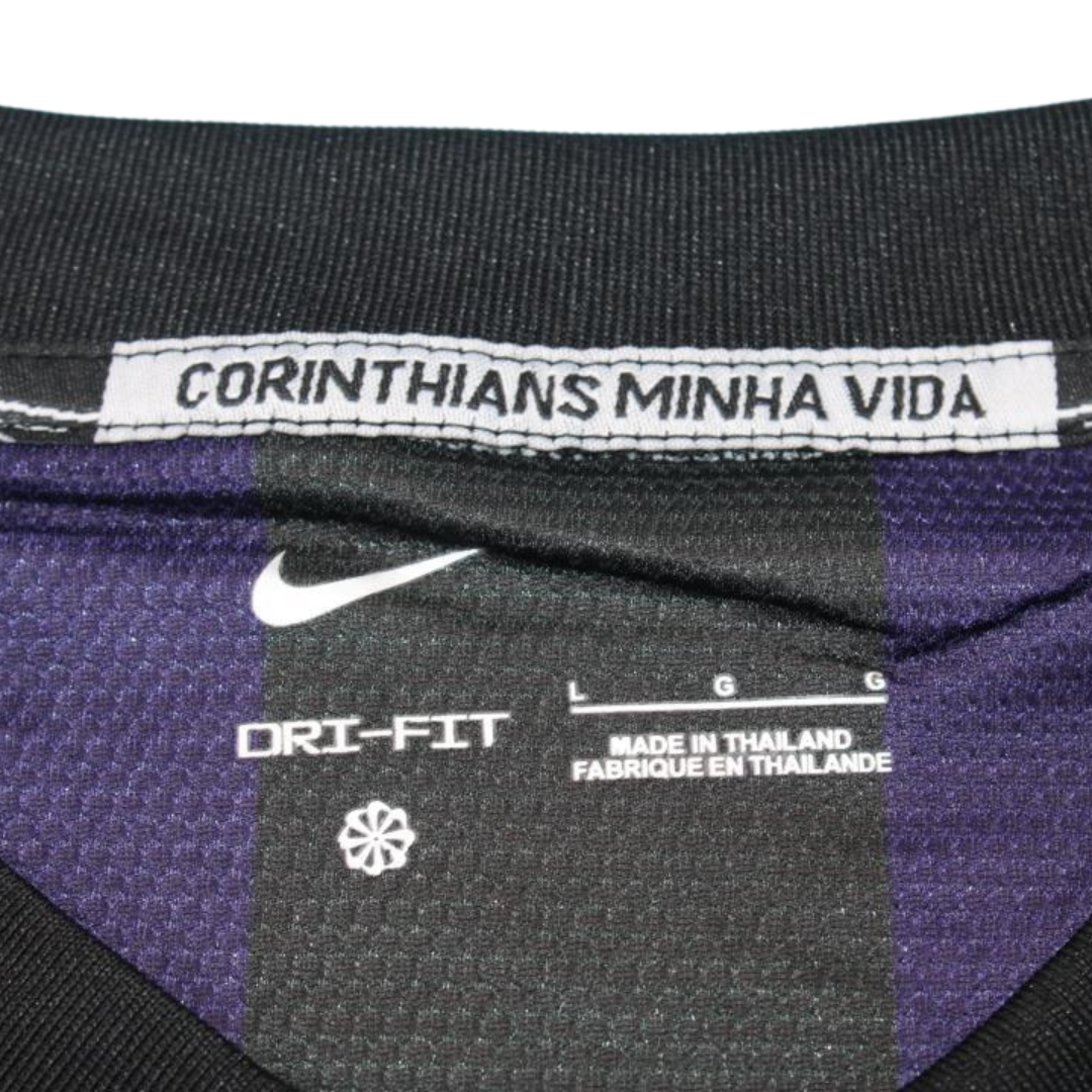 Camisa Corinthians Third Away 09/10 - Versão Retrô "Ronaldo" Nº 9