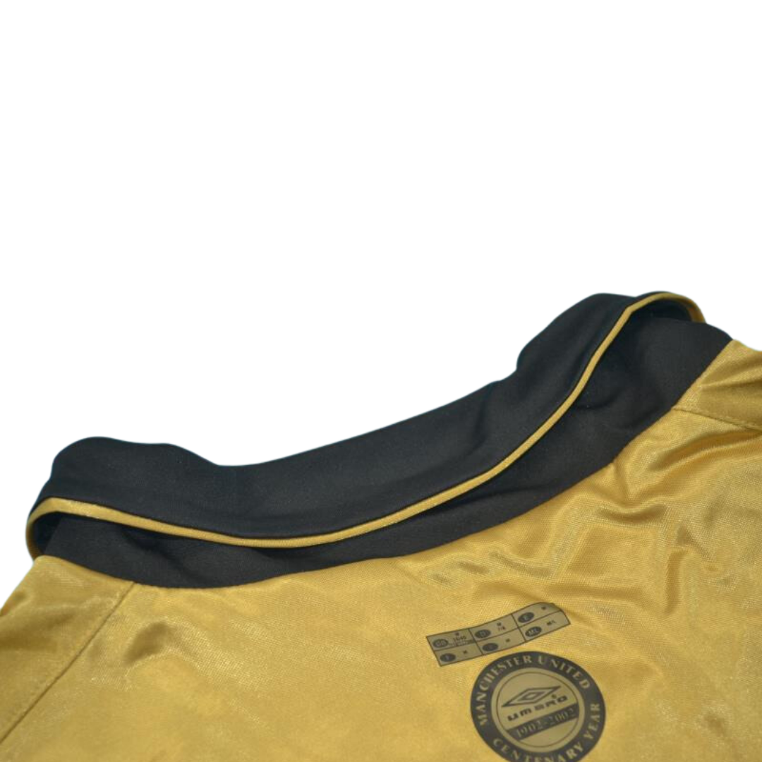 Camisa Manchester United Reversible Mode 00/01 - Versão Retrô "Beckham" Nº 7