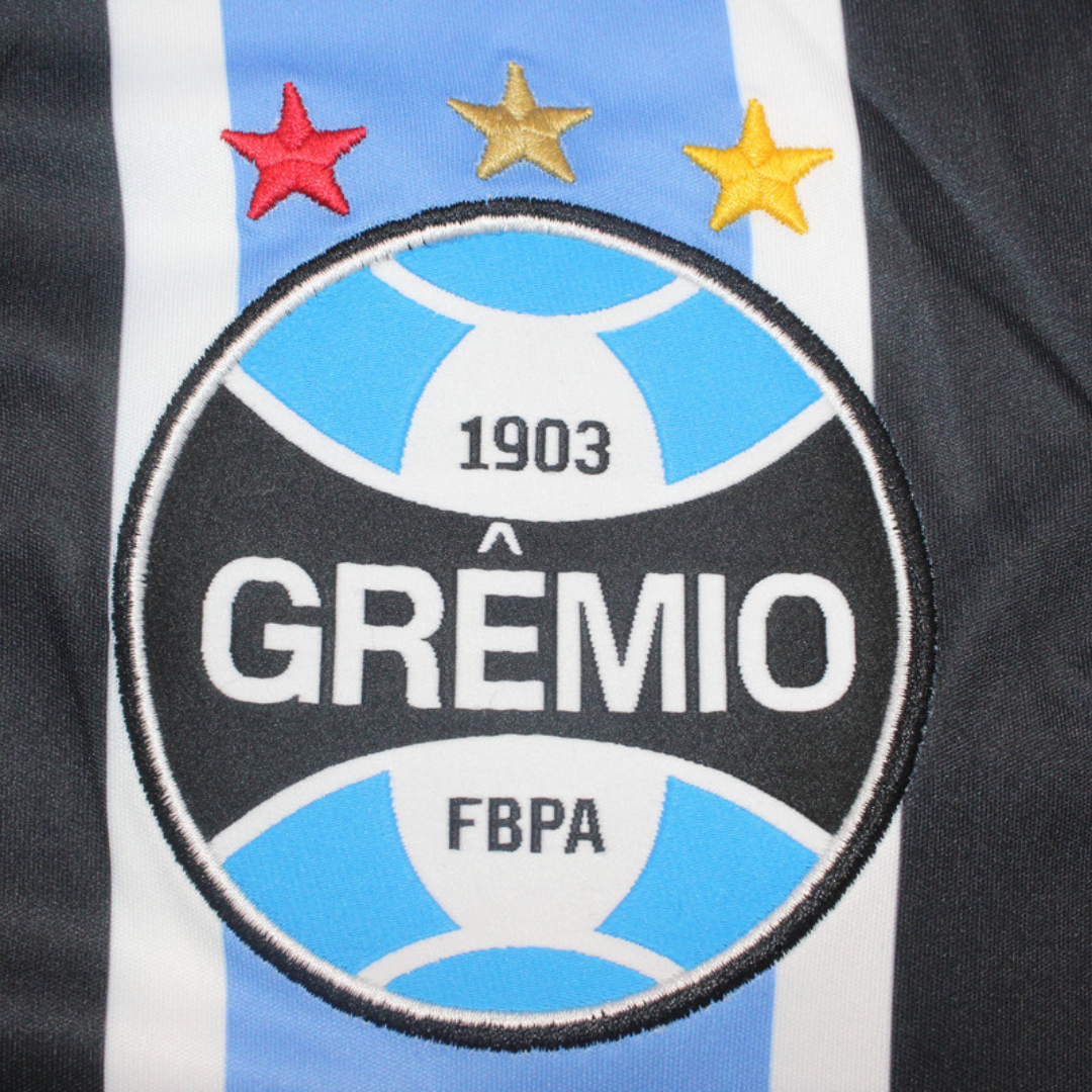 Camisa Grêmio Home 1998 - Versão Retrô "Ronaldinho" Nº 10