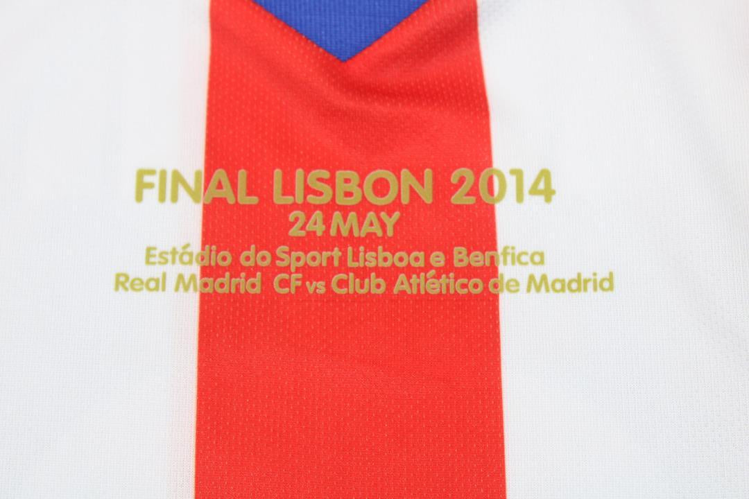 Camisa Atlético de Madrid Home 13/14 - Versão Retrô "Gabi" Nº 14