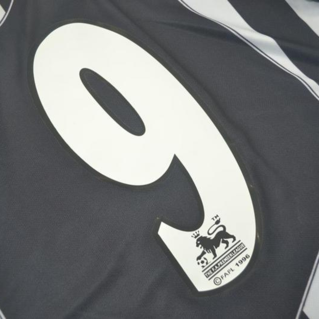 Camisa Newcastle United Home 97/99 - Versão Retrô "Shearer" Nº 9