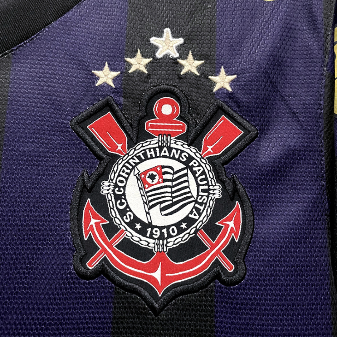 Camisa Corinthians Third Away 09/10 - Versão Retrô "Ronaldo" Nº 9