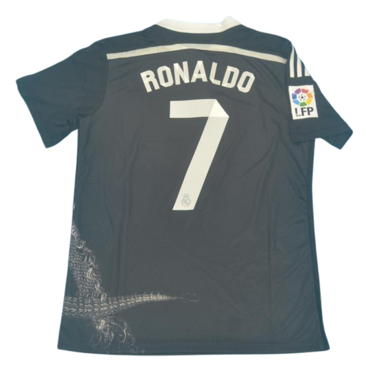 Camisa Real Madrid Third Away 14/15 - Versão Retrô "Cristiano Ronaldo" Nº 7