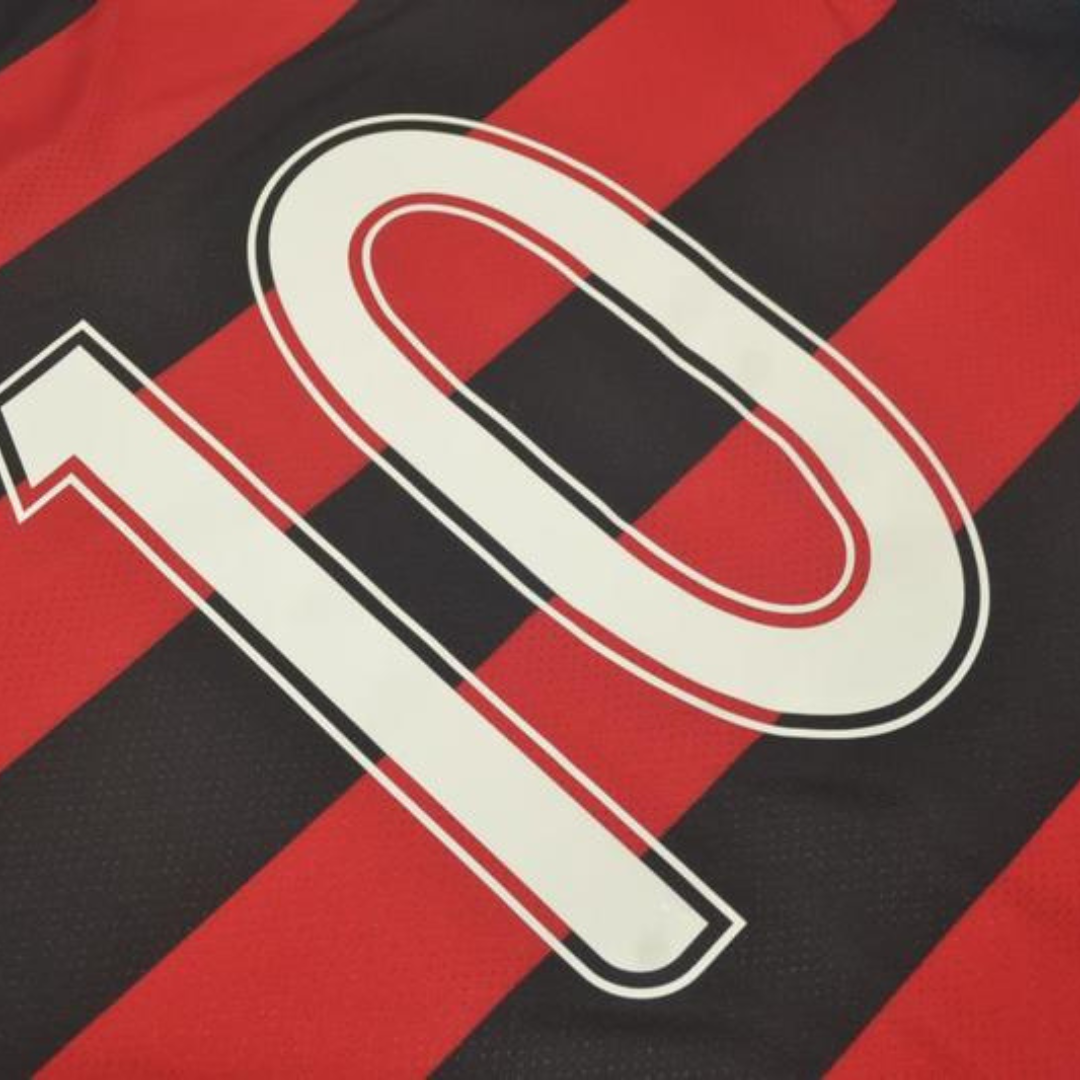 Camisa Flamengo Home 08/09 - Versão Retrô "Adriano" Nº 10