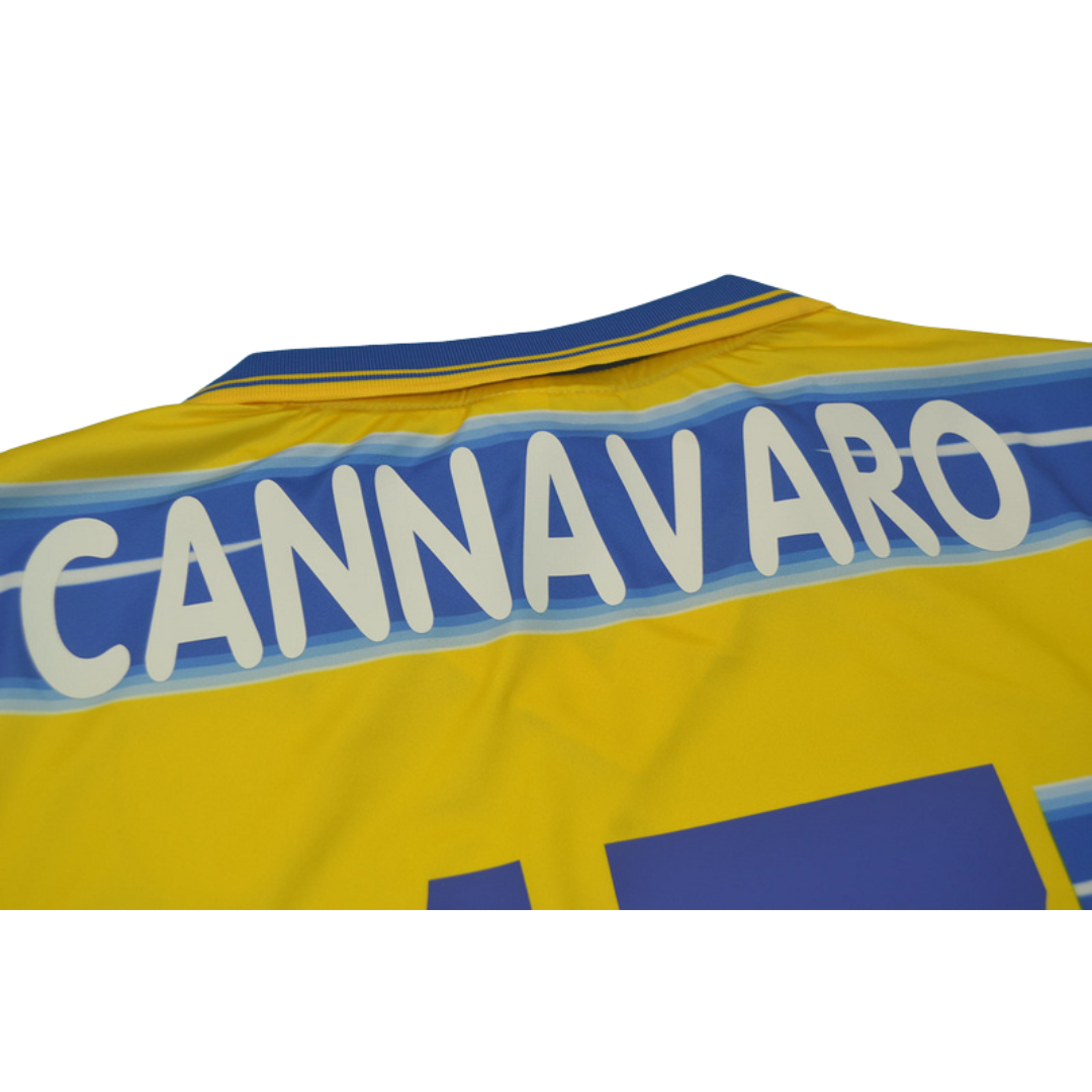 Camisa Retrô Parma Home 98/99 "Cannavaro" N°.17