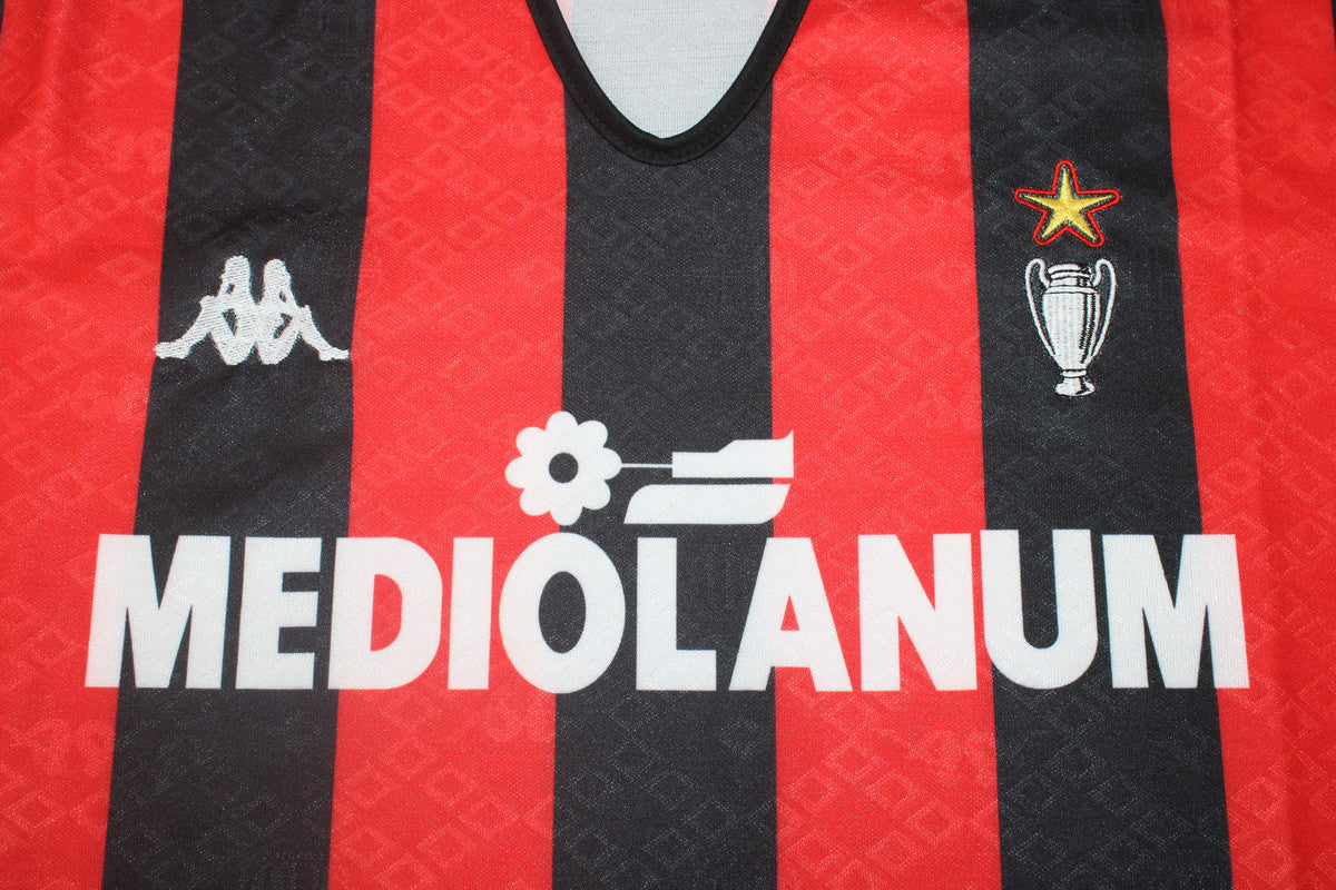 Camisa Retrô Milan Home 89/90