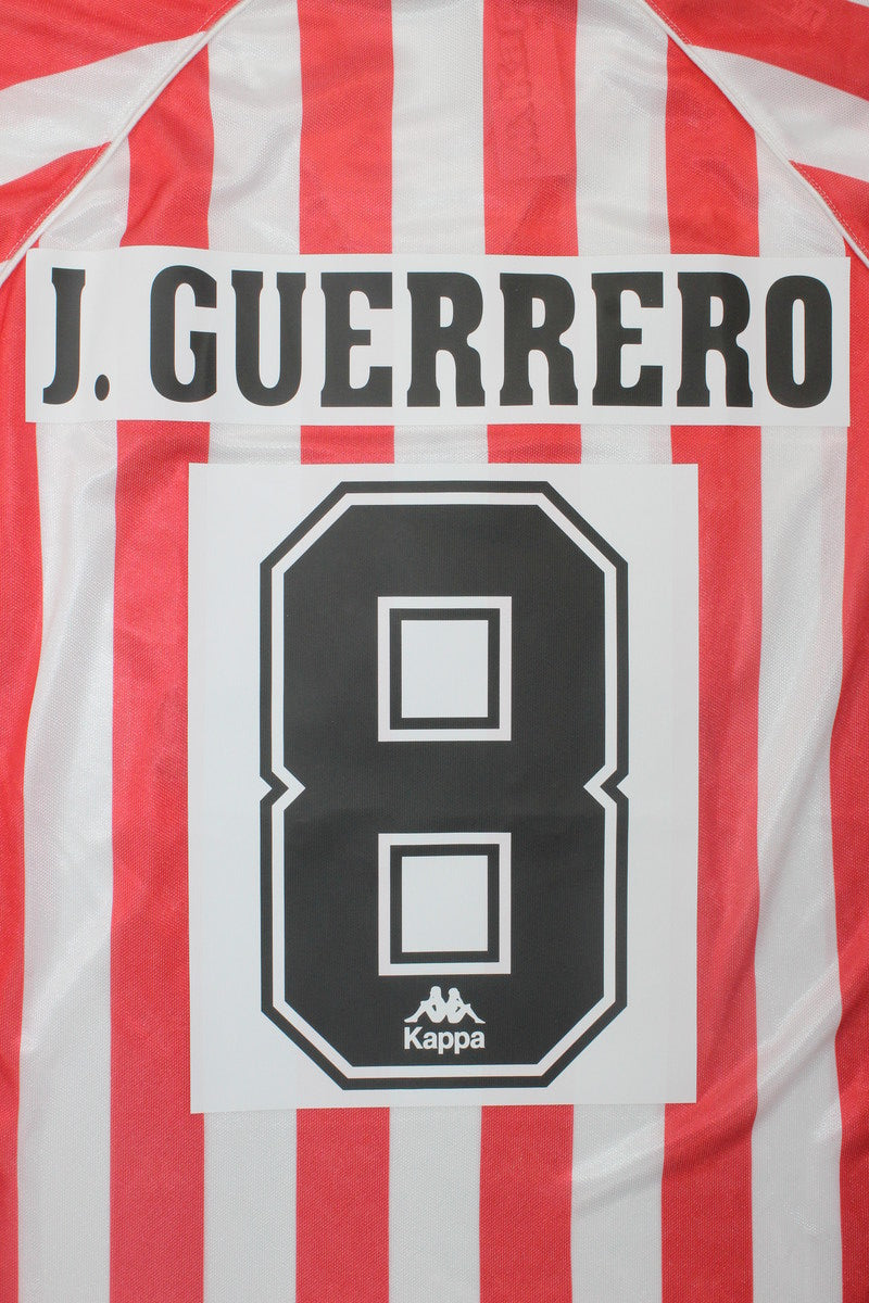 Camisa Athletic Bilbao Home 97/98 - Versão Retrô "J.Guerrero" Nº 8