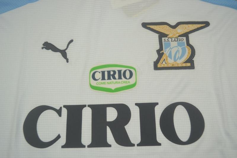Camisa Lazio Manga Longa 99/00 - Versão Retrô "Nedved" Nº 18