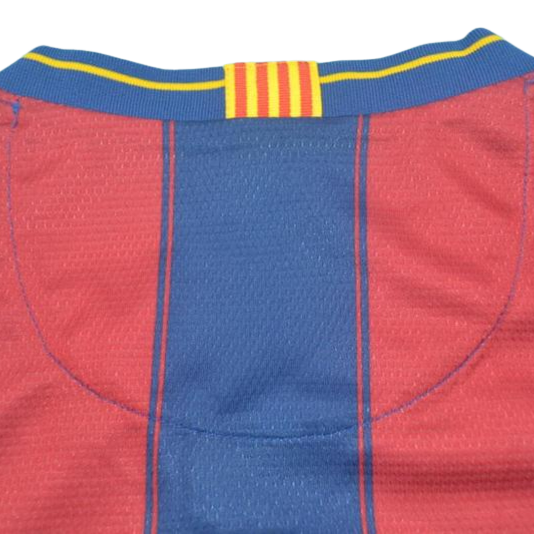 Camisa Barcelona Home 09/10 - Versão Retrô "Xavi" Nº 6