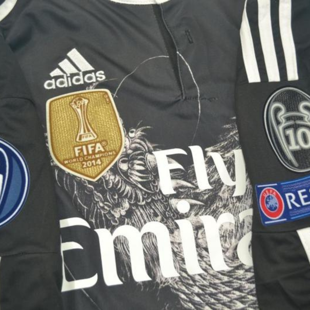 Camisa Real Madrid Manga Longa 14/15 - Versão Retrô "Cristiano Ronaldo" Nº 7