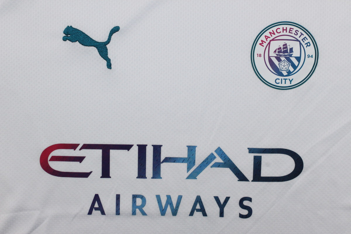 Camisa Manchester City Away 21/22 - Versão Retrô