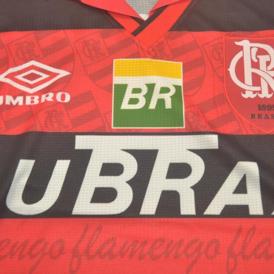 Camisa Flamengo Home 95/96 - Versão Retrô "Moreira" Nº 5