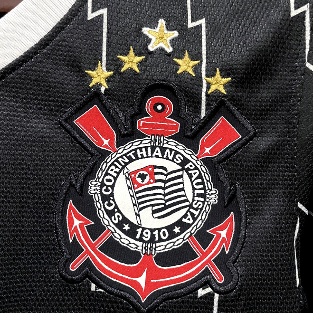Camisa Corinthians Away 11/12 - Versão Retrô "Foca" Nº 8