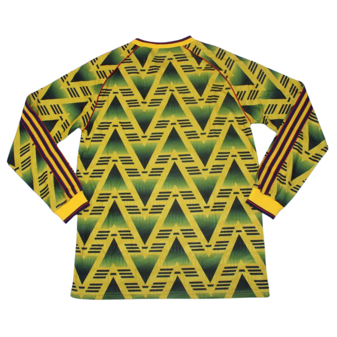 Camisa Arsenal Manga Longa Away 91/93 - Versão Retrô