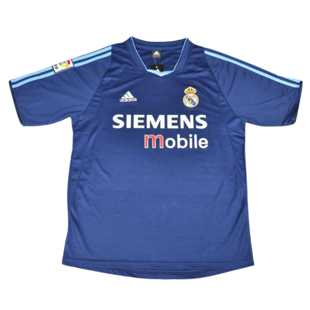 Camisa Real Madrid Away 03/04 - Versão Retrô "Zidane" Nº 5