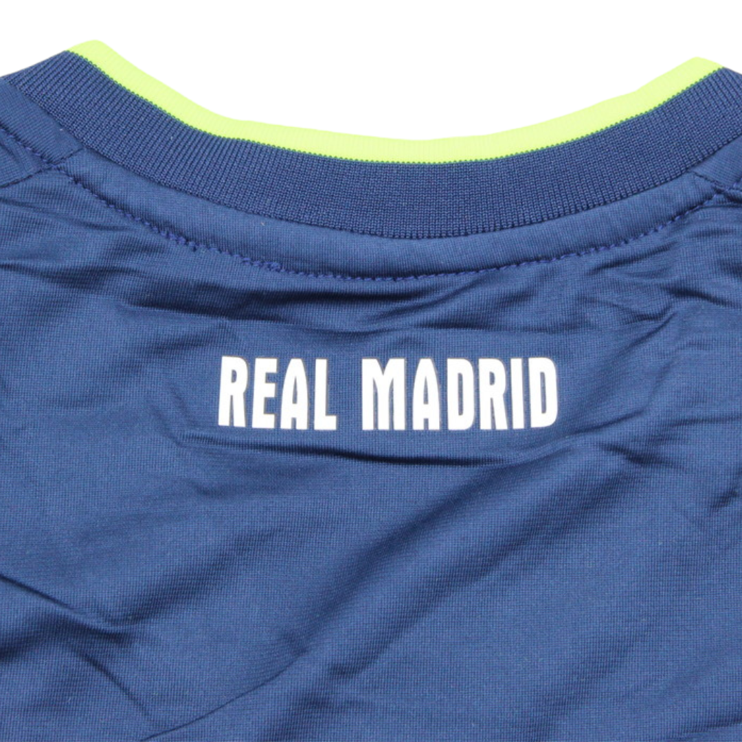 Camisa Real Madrid Manga Longa Away 10/11 - Versão Retrô