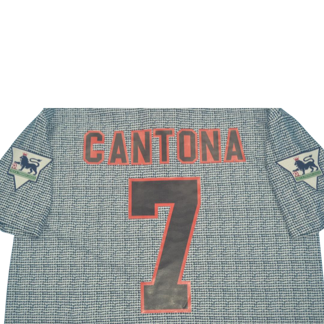 Camisa Manchester United Away 95/96 - Versão Retrô "Cantona" Nº 7