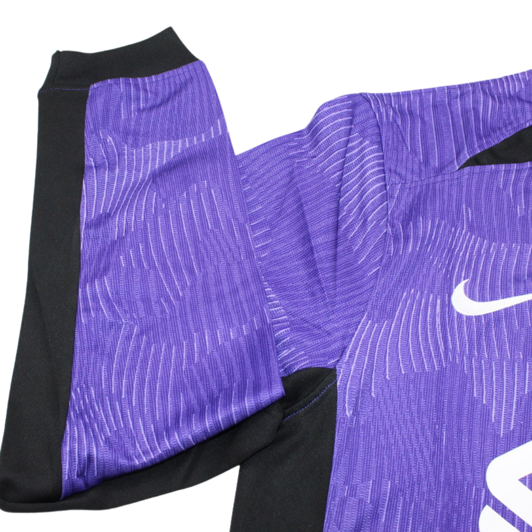 Camisa Liverpool Manga Longa Third Away 23/24 - Versão Retrô