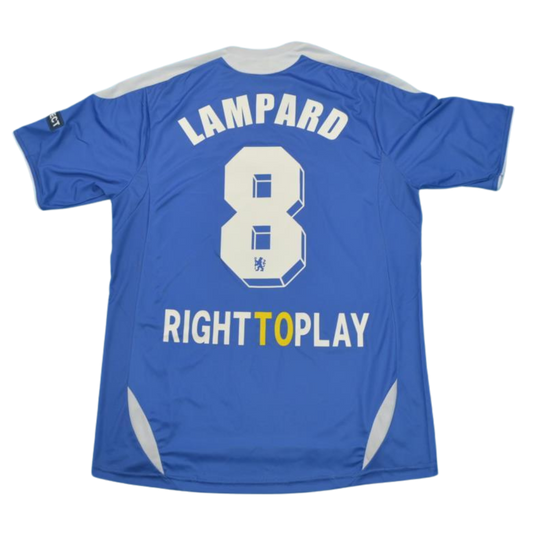 Camisa Chelsea UCL Final 2012 - Versão Retrô "Lampard" Nº 8