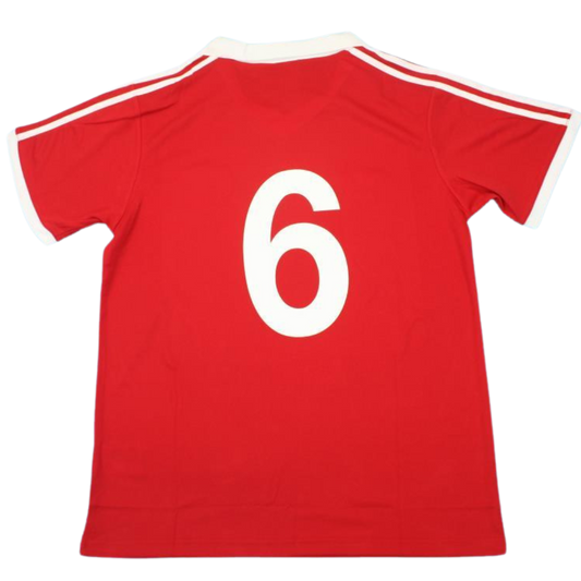 Camisa Manchester United Home 80/82 - Versão Retrô Nº 6