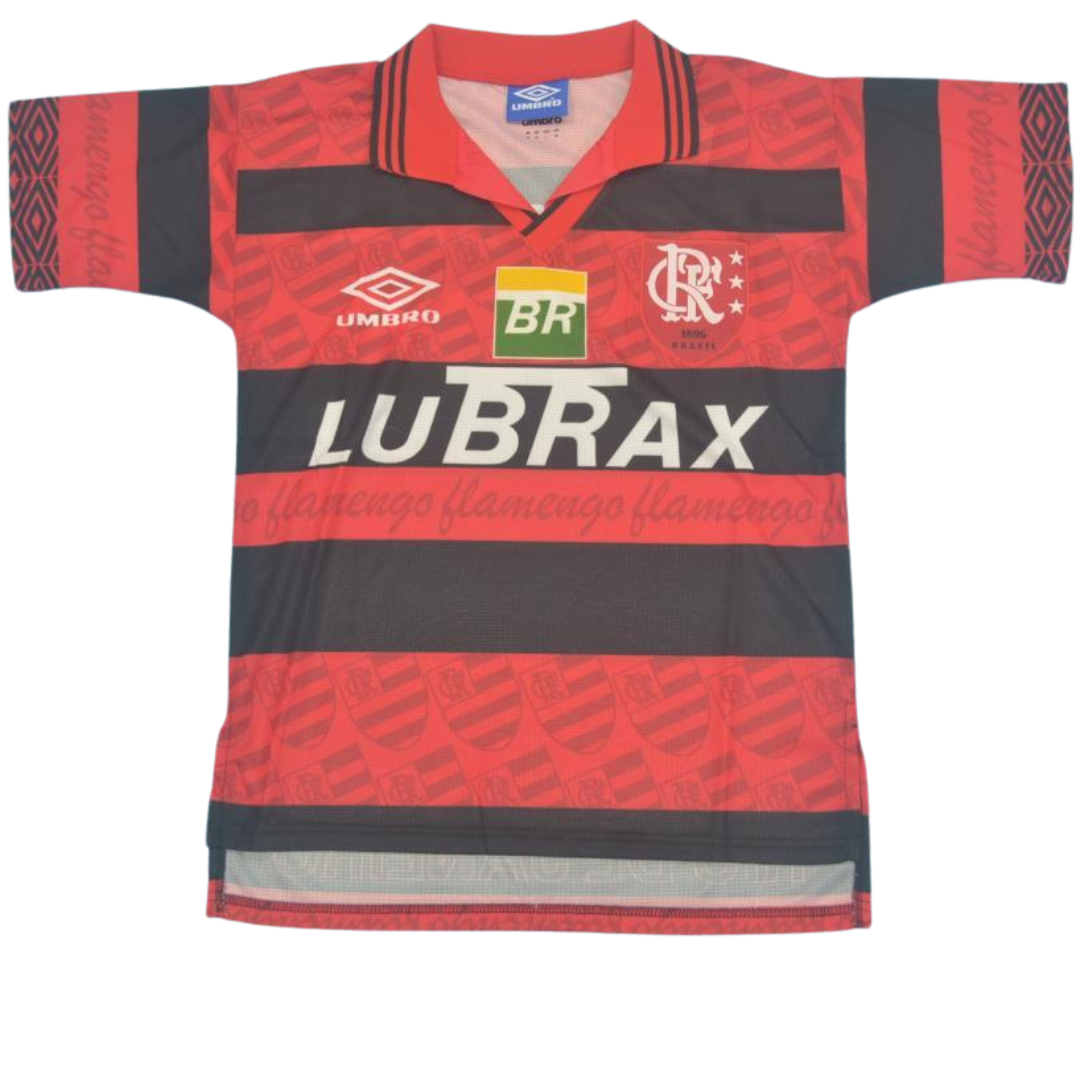 Camisa Flamengo Home 95/96 - Versão Retrô "Romário" Nº 11