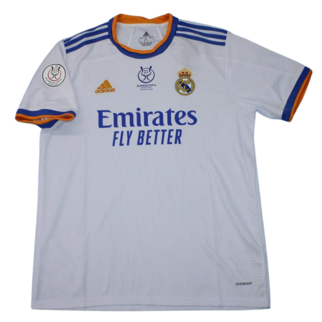 Camisa Real Madrid Home 21/22 - Versão Retrô