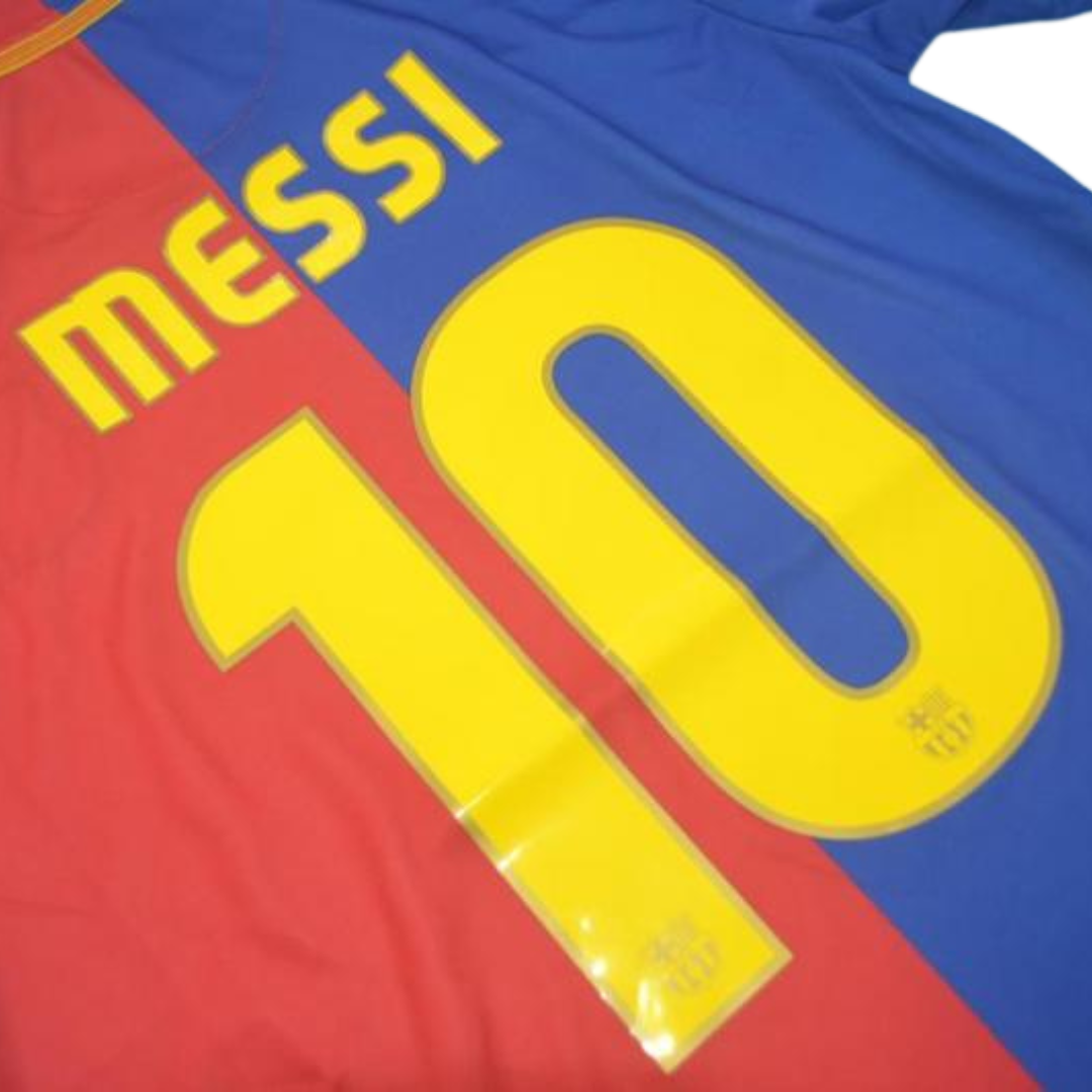 Camisa Barcelona Home 08/09 - Versão Retrô "Messi" Nº 10