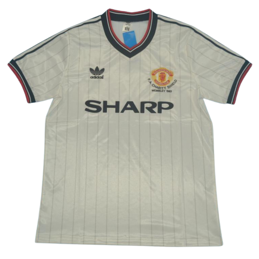 Camisa Manchester United FA Cup Final 1983 - Versão Retrô