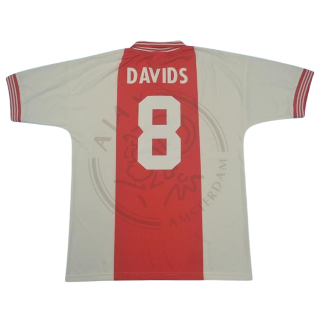 Camisa Ajax Home 95/96 - Versão Retrô "Davids" Nº 8